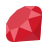 logo du language de programmation Ruby